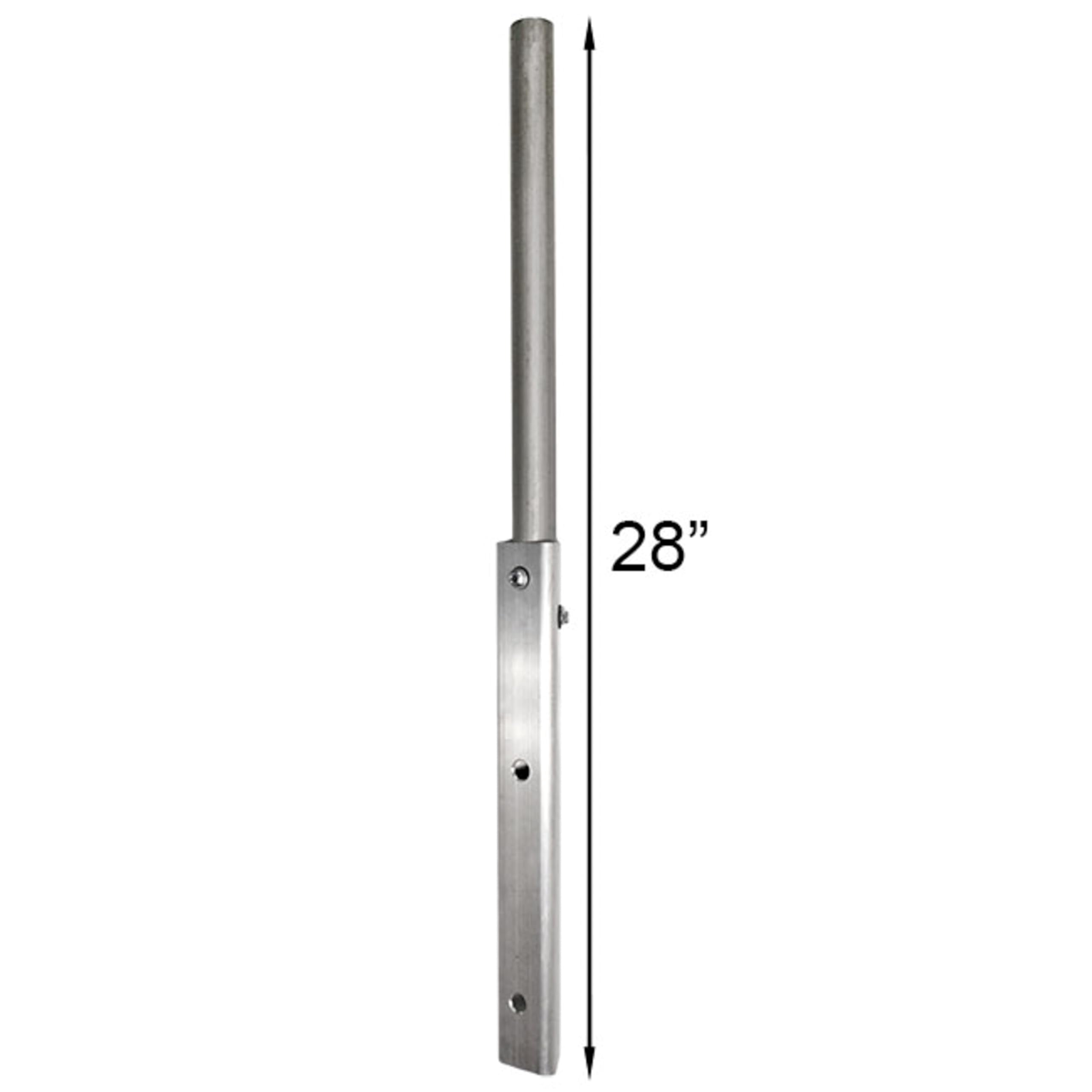 Prime Retreat Round Pole Adapter for Triangular Poles – Heavy-Duty Birdhouse & Feeder Mount – Aircraft Aluminum & Galvanized Steel – Weather-Resistant