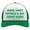 st. Patrick's Green/White, variant on Make St. Patrick's Day Great Again Trump Trucker Hat Mesh Cap One Size green/white
