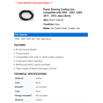 thumbnail image 2 of Power Steering Cooling Line - Compatible with 2002 - 2007, 2009, 2011 - 2012 Jeep Liberty 2003 2004 2005 2006, 2 of 2