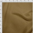 thumbnail image 4 of oneOone Tissu Popeline de Coton Moutarde Foncé Tissu Rétro Imprimé Tissu au Mètre 56 Pouces de Large, 4 of 5