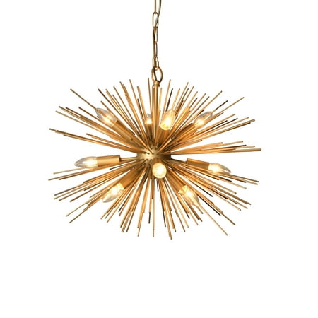 12 Light Chandelier in Gold finish