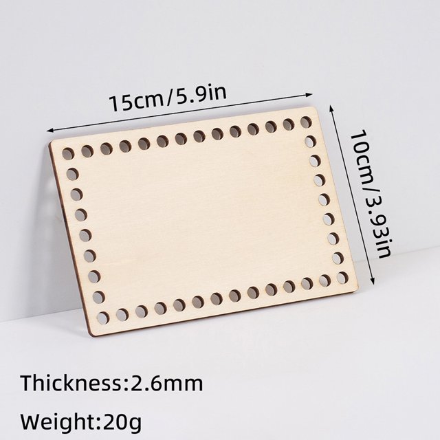 Fiudx Base de Madera Hueca para Bolso, Accesorio para Tejer a Mano, Soporte Estable para Hacer Bolsos, Lienzo Decorativo Único, Regalo Esencial para Artesanos, Regalo para Amantes de La Naturaleza.