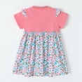 thumbnail image 5 of ATORRE Girls Ruffle Sleeve Tank Dress Summer Cute Floral Print Round Neck Cotton Beach Dresses Lightweight Comfortable Sundress 2026 Pink B 6-7 Years, 5 of 8