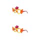 thumbnail image 4 of Gafas de purpurina Jumpingount Pascua disfraces decoración anteojos plástico Tipo 9 2piezas, 4 of 6
