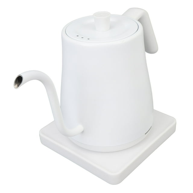 Smart Electric Kettle, 1000W Stainless Steel Fast Heating Auto Power Off Hot Water Boiler Pour Over Kettle for Coffee Tea, Easy to Use, Lightweight with Spray Technology
