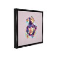 thumbnail image 4 of Stupell Industries Abstract Pop Star Abstract Painting Black Floater Framed Canvas Art Print Wall Art, 18 x 18, 4 of 10