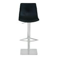 thumbnail image 7 of Armen Living Attica Adjustable Swivel Bar Stool in Vintage Black, 7 of 7
