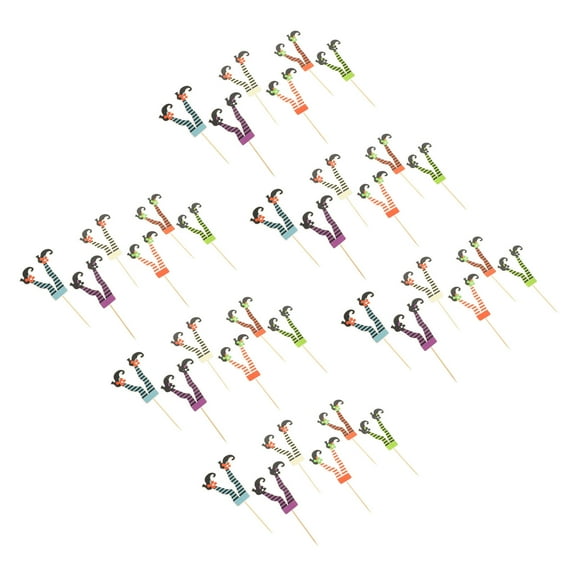 MUSEYA Assorted Color Paper Cake Decor for Decoration EyeCatching Party Photos 36 Pcs