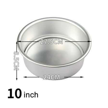 

2/4/6/8/10in Aluminum Chiffon Cake Mold Nonstick Angel Food Cake Pan DIY