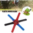 thumbnail image 3 of Plastic Edger Blade,10 Pcs,replace For Cordless Grass Trimmer Tool Setblack, 3 of 5