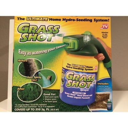 As Seen On TV Grass Shot Ultimate Home Hydro Seeding System Liquid