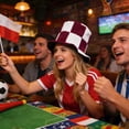 thumbnail image 3 of Football Events Patriotic Hat 4th of July Independence Day Patriotic Sun Cap Soccer Fans Top Hat Football Party Carnival and Celebrations for Adults Women Men, 3 of 6