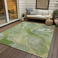 thumbnail image 6 of Addison Rugs Chantille Indoor/Outdoor Transitional Abstract Green Washable Rectangle Rug, 9' x 12', 6 of 6
