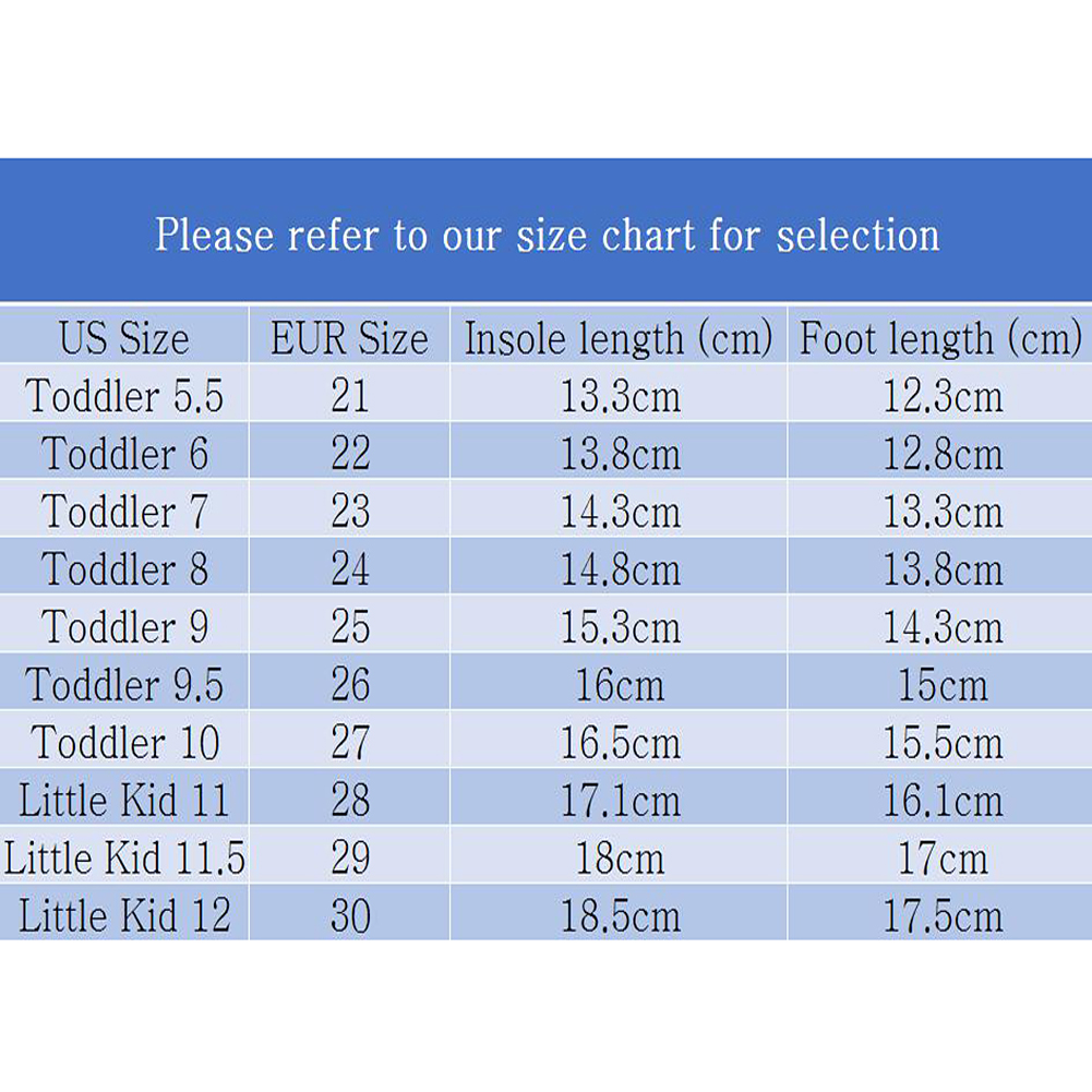 Kids Toddler Girls Boys PU Leather Ankle Boots Lace Up Waterproof ...