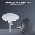 thumbnail image 4 of Kitchen Sink Hole Cover Soaps Dispenser Hole Sealed Cover Leakproof Sink Cover Plug, 4 of 5