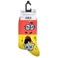 thumbnail image 6 of Cool Socks, Men's Funny Novelty Socks, Spongebob & Patrick Smiley Crew, Adult, 6 of 6