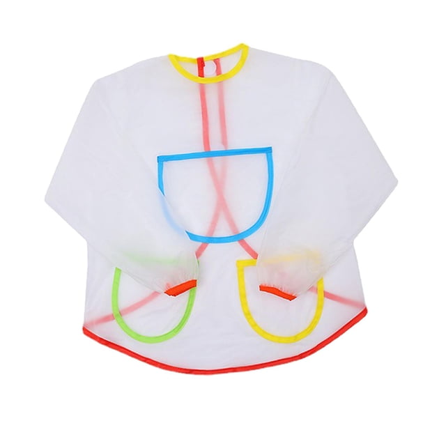 Delantal Impermeable Sunnimix para niños dibujo pintura talla única