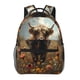 thumbnail image 1 of Fotbe Grassland Sunflower Cow Mochila Casual con Estampado para Escuela, Viajes y Actividades al Aire Libre - Duradera, Ligera y Cómoda, 1 of 5