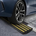 thumbnail image 2 of QinaQin 2 PC 48Inch Rubber Curb Ramp, Heavy Duty, Yellow, 2 of 9