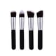 thumbnail image 1 of 4 piezas negro base profesion en polvo corrector maquilje pinceles belleza herramienta Macarena Kit de cepillos de maquillaje, 1 of 6