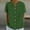 Green Tops, variant on CUSTG Women Casual Shirts Summer Solid Color Ladies' Short Sleeve New Tops With A SmV Neck And Loose Buttons Birthday Blouse