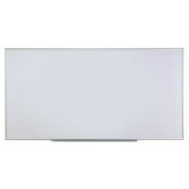 Universal Melamine Dry Erase Board, 96" x 48", Satin-Finished Aluminum Frame
