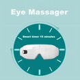 thumbnail image 4 of Masajeador de ojos, Masajeador de ojos con calor para migrañas, Masajeador de sien calentado de 6 modos para relajar los ojos, mejorar la circulación ocular, reducir los ojos secos, ojeras,, 4 of 5