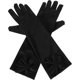 thumbnail image 1 of 1 par de guantes largos de satén para niñas con lazo elegante para fiestas de cumpleaños, bodas y eventos formales Accesorios de vestir, 1 of 7