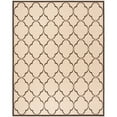 thumbnail image 3 of SAFAVIEH Beach House Nick Indoor/Outdoor Area Rug Cream/Brown, 7'10" x 10', 3 of 9