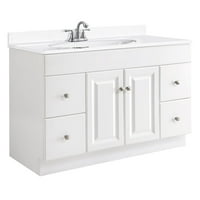 Bathroom Vanities With Tops Product Image Design House 531145 Wyndham 2 Door 4 Drawer Vanity Cabinet 48 White