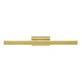 thumbnail image 2 of AFX  Brock LED Vanity Light Satin Brass - 24", 2 of 2