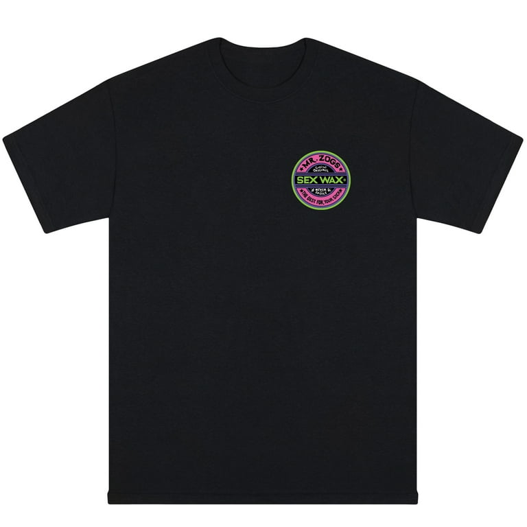 Sex Wax Fluoro SS Tee Black XXL - Walmart.com