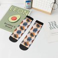 thumbnail image 7 of Pofeuu Vintage Botanical Butterfly Art Print 30cm Socks, Adult Running Hiking Socks for Youth and Adult, 7 of 7