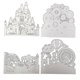 thumbnail image 1 of PALM Christmas castle Metal troqueles de corte plantilla hecha a mano manualidades tarjeta de papel DIY tarjeta de navidad, 1 of 4