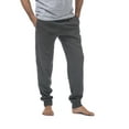 thumbnail image 2 of Pro Club Men's Mediumweight Jogger Fleece Long Pants - Charcoal - Large, 2 of 3