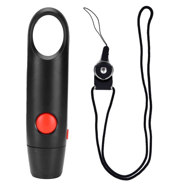 Training Electronic Whistle, Lightweight Whistle 3 Gears With Lanyard For Outdoor Training For Referee Teacher Black