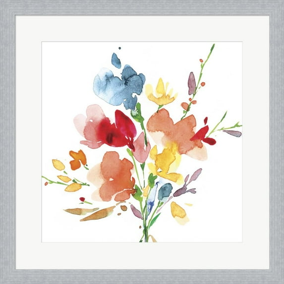 Bouquet by Isabelle Z, Framed Wall Art, 19.5W x 19.5H