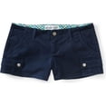 thumbnail image 1 of Aeropostale Wowill Cargo Shorty Casual Mini Shorts para Mujer, Azul, 00, 1 of 2