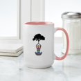 thumbnail image 4 of CafePress - POISE FOR HARMONY Mugs - 15 oz Ceramic Large White Novelty Mug, 4 of 4