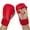 Red-L, variant on Foam Padded Karate Practice Gloves Outer Shell Comfortable Fit PU Foam Padded Gloves Boxing Gloves for Ages 5-12 Years