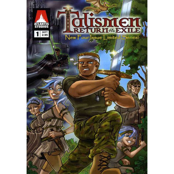 Talismen: Return of the Exile #1 VF ; Atlantis Comic Book