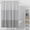 Black and White Waves, variant on Monebena Shower Curtain Fabric Shower Curtain for Bathroom Modern Shower Curtain with Curtain Hooks Fall Bath Curtain Set Waterproof in Bath 72x72 inches M01