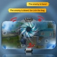 thumbnail image 3 of PUBG Mini Cooling Radiator Mute Phone Cooling Fan Support 4.7-7.5in Screen Phone, 3 of 9