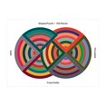 thumbnail image 4 of Galison MoMA Frank Stella 750Piece Shaped Puzzle, 4 of 4