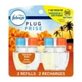 thumbnail image 1 of Febreze Plug In Air Freshener, Odor-Fighting Scented Oil Refill, Hawaiian Aloha Scent, 2 Refills, 1 of 16