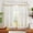 *Linen Blend Crude-26"W x 36"L (Pack of 2), variant on Hattie Floral Linen Kitchen Curtains 24 Inch Length Vintage Cottage Core Farmhouse Cafe Light Filtering Small Window Drapes For Living Room Bathroom Rod Pocket 2 Panels Beige