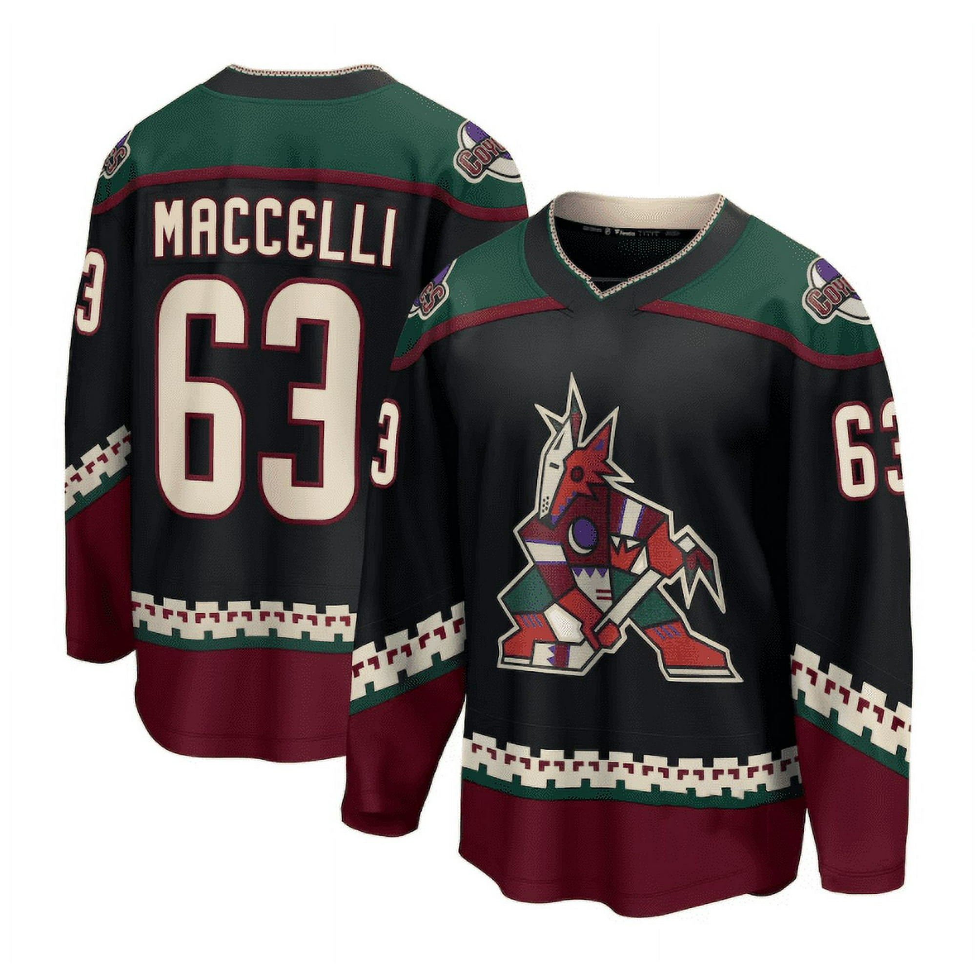 Men Women Hockey Jersey KELLER 9# VALIMAKI 4# MACCELLI 63# Sport