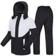 thumbnail image 1 of Impermeable para hombres y mujeres, cuerpo entero, abrigo de verano para adultos, ropa dividida para montar en motocicleta, impermeable a prueba de disturbios, pantalones de lluvia, traje, 1 of 4