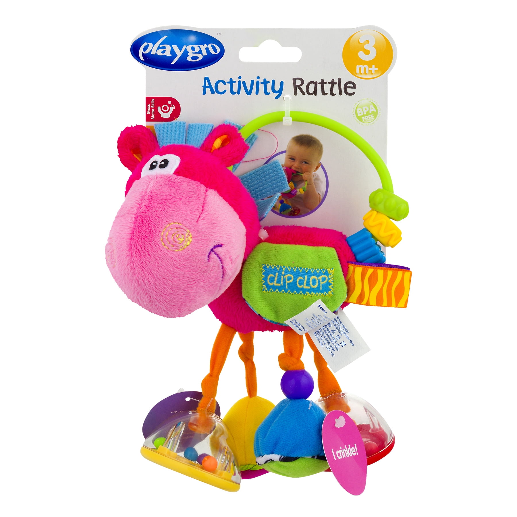 Playgro clopette activity rattle deals
