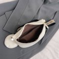 thumbnail image 1 of Bolso de pecho para mujer Bolso de cinturón de cuero PU Paquete casual femenino impermeable (Blanco) Wdftyju  Para Estrenar, 1 of 5